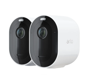 Arlo Pro 5 2K Spotlight Wire-Free Camera Wireless Security Camera 2 pack WIFI Night Vision 2-way Audio VMC4260P-100APS
