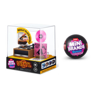 ZURUBrands Really Works Vinyl Playset WorkingTurntable with Exclusive APT Vinyl & Display Stand 3+