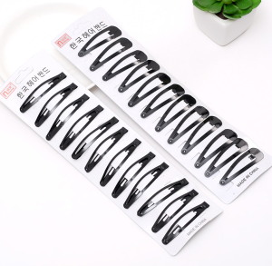 KẸP TÓC BẤM MÀU ĐEN 2 KIỂU ĐƠN GIẢN GIÁ RẺ BAUHO