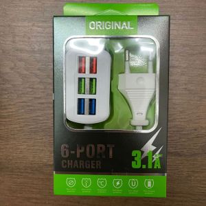 [ Free shipping]Cốc Sạc Nhanh Travel Charger 120W GaN 5-Port Fast Charger Set ( 3 USB + 2 Type C)