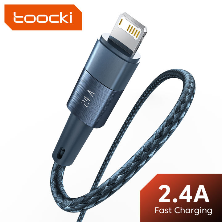 Toocki USB Lightning Cable For iPhone 14 13 12 11 Pro Max Plus