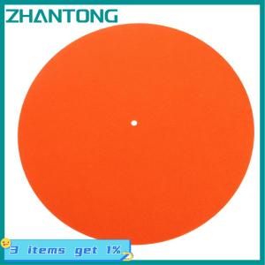 ZHANTONG 1PC Slip Mat Felt Turntable Platter Mat For LP Vinyl Record Audio Replacement DIY Accessories Audiophile Thick Turntable Mat