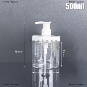 [COD] Home Fashion 100-800ml xà phòng Dispenser chai dầu gội vòi hoa sen Gel chai refilable rộng miệng Lotion tay khử trùng chai phòng tắm container