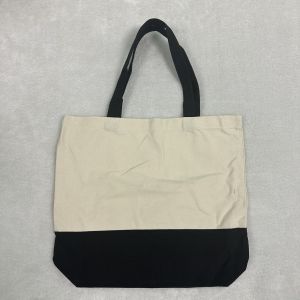 Casual Canvas Tote Bag Totebag Student Sekolah Tuisyen Beg Tuition Bag Cotton Lunch Bag