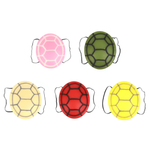 Wearable Tortoise Shell Costume with Elastic Strap for Kid Adult Cosplay Halloween Cosplay Tortoise Costume Accessory
