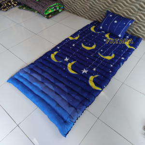 Kasur Lantai Tebal Empuk Satu Orang Dewasa Kasur Gender Tebal Gratis Bantal