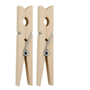 HPVDBP 72mm Long Multiufunction DIY School Wedding Party Photo Clips Craft Decoration Clothespin Clothes Pegs