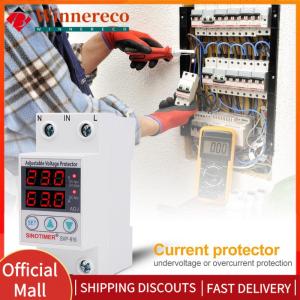 【winnereco】 SVP-916 Adjustable Voltage Surge Protector Current Circuit Breaker for Household