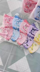 50 Pcs Individual Packages Marvel Molly Doraemon Cartoon Trio Series Cute Shin-Chan Cartoon ChildrenS Masks For Kids Aged 3-12