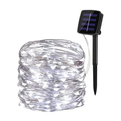 [Low Price]Solar Light String Christmas Light String Fairy Light String Outdoor Waterproof LED Light String 7/12/22/32M -50/100/200/300led 8ModesLED Copper Wire Light Christmas String Light Festival Atmosphere Decoration