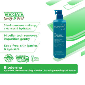 Bioderma Hydrabio 24H Moisturizing Micellar Cleansing Foaming Gel 400ml