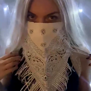 Eye Catching Fringe Bandana Headscarf Comfortable and Breathable Cashew Pattern Headscarf Headwear for Everyday Wear