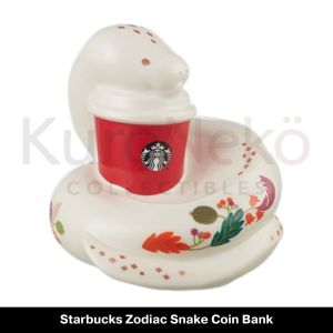 Starbucks Zodiac Snake Coin Bank