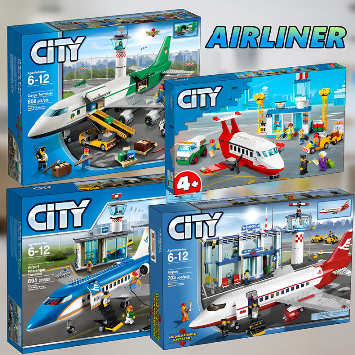 LEGO 60261 Central Airport Passenger Airplane Aviation City Series ...