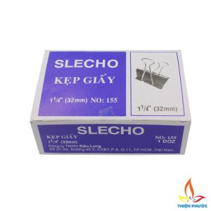 Kẹp bướm giấy Slecho kim loại [3 Hộp] nhiều kích thước THIỆN PHƯỚC