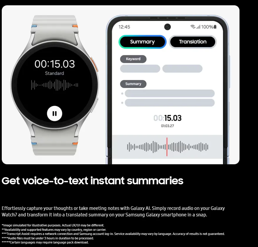 Samsung Galaxy Watch Bluetooth Version (40mm/44mm) Original