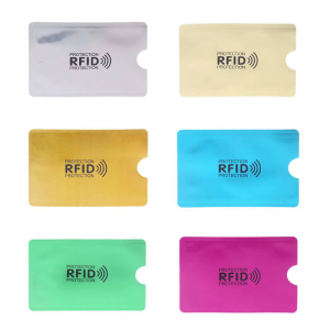 RFID Blocking Sleeve Credit Protector Bank Business Cards Holder for Case