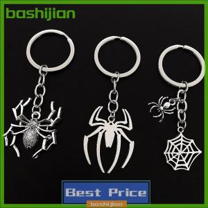 bashijian Cá nhân spider Keychain araneid động vật vòng chìa khóa kim loại móc chìa khóa phụ nữ người đàn ông Túi xách accessorie Key chủ xe Keychain