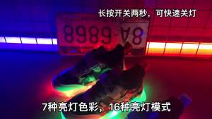 real photos Pikachu Luminous For Boys Baby Colorful Night Glow Spring And Autumn Lights Sports grils kids children Casual flats2026