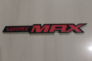 Logo emblem 3D timbul Ukuran Besar