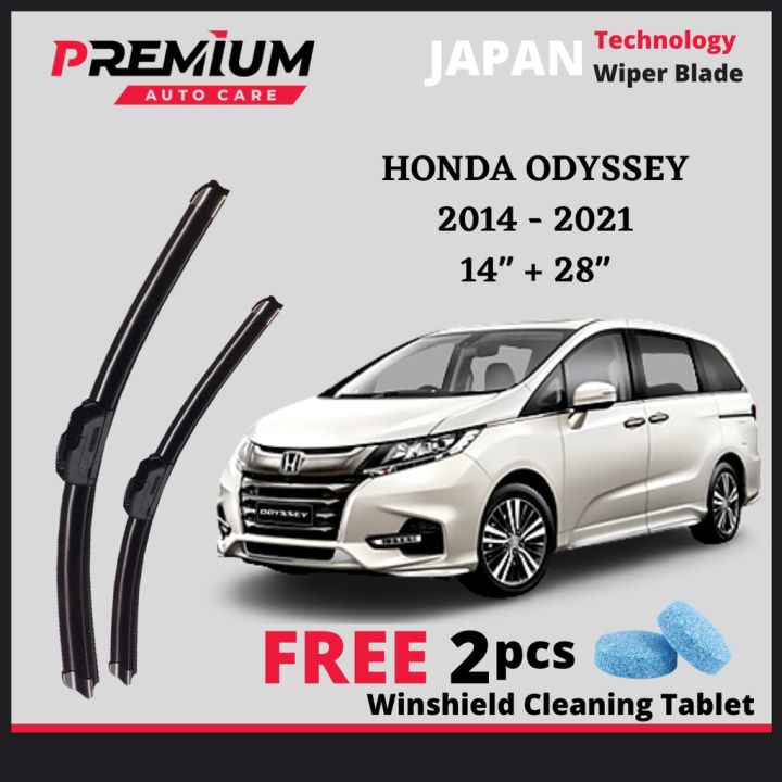 Honda Odyssey Wiper Blade Sizenull
