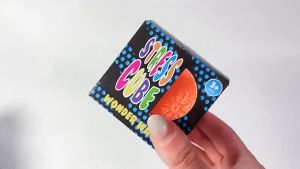NeeDoh Fuzz Ball Squishy Toy Soft Stress Relief Fidget Squeeze Ball Portable Sensory Toy 5 Colors Gift
