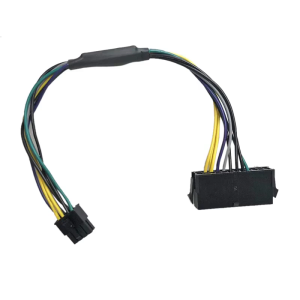 24 Pin to 8 Pin Power Supply Cable (10.6-Inch 18AWG) ATX PSU Main Power Adapter Cord for Dell Optiplex 3020 3046 5040