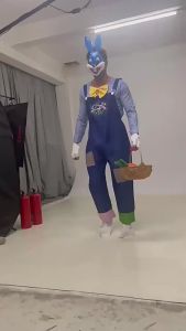 European and American Halloween cos Costume Carnival Party Role-Playing Rabbit Parent-Child Full Set