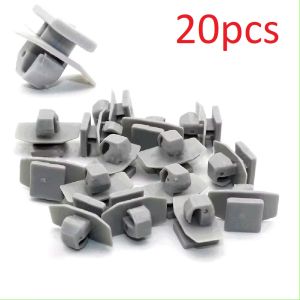 Set 20 đinh tán nhựa 7.5mm màu xám cho xe ô tô Honda Civic CR-V kẹp chốt nhựa cho xe hơi