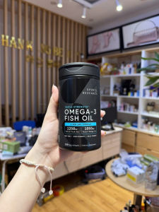 Viên dầu cá SR Fish Oil Omega-3 hàm lượng cao 1250mg 150 Viên Hỗ trợ sức khỏe mắt tim não bộ