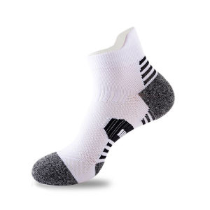 Kaos Kaki Olah Raga Lari Pria Tebal Empuk Serap Keringat Sport Professional Running Cotton Socks JCKK358