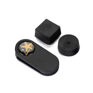 CRICAL Pool Cue Chalk Holder Magnetic Pool Chalk Holder Portable Billiard Chalk Holder Round and Square Billiard Accessories