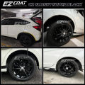 SUPER BLACK 钢琴黑(For Delete Chrome)(EZ Coat C2 Glossy Super Black chrome colour paint). 