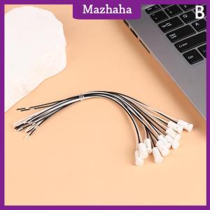 Mazhaha 10pcs G4 Lamp Socket Wire Adapter With 10cm 20cm Wire G4 Lamp Holder For LED Heads Light Bulb Halogen Lamp