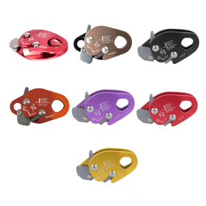 Professional Rope Grab Falling Arrestor Auto Lock Retarder Ascending Descender for Mountain Climbing