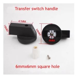 Hanson8 2pcs LW26-25 32 63A Universal Transfer Switch Handle 6*6 Mm MM Square Hole Operation Handle Combination Accessories 3T7R1