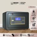 [PROMO 5.5] Brankas 25CM Digital PIN & Fingerprint Full Besi Anti Maling Safe Box Uang Mini. 