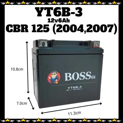 BOSSKU BATERI YT6B YTZ6V MODEL BATTERY RS150 RSX PCX150 VARIO 150 YM JET BASICX50 ADV 150 PCX