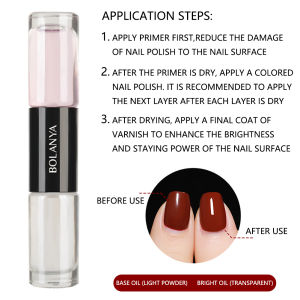 Lady GG💅 2 in 1 Peel Off Nail Polish Free Baking Quick-drying Waterproof Long-lasting Matte Glitter Sequins