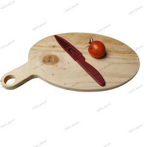 Talenan Kayu Tebal Murah Kuat Motif Oval