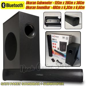 Speaker Soundbar / Speaker Bluetooh Aktif Advance SR-11 Super Bass / Speaker Aktif Subwoofer Theater Audio 3D + Soundbar Tv Speaker Panjang Soundbar Bluetooth Stereo Subwoofer Speaker TV Super Bass / Salon Aktif Super Bass / Speaker Bluetooth Bass