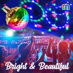 Colorful Light Ball - Lampu DISCO/LED Fitting Putar otomatis disko TH