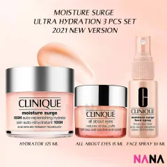 Clinique Moisture Surge Ultra Hydration Set (125ml+30ml+15ml) [New