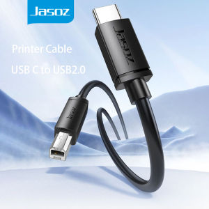ODBORE Type C To USB B Print Cable 2.0 Type C Male To B Male Sync Data Scanner Printer Cable