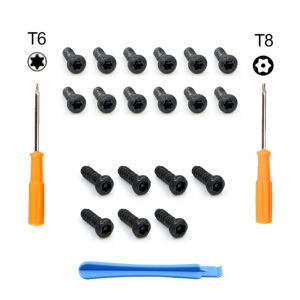 T6 T8 Torx Screws for XBOX ONE T8&T6 Socket Screw Disassembly & Repair Tools for Xbox One 22Pcs/Set