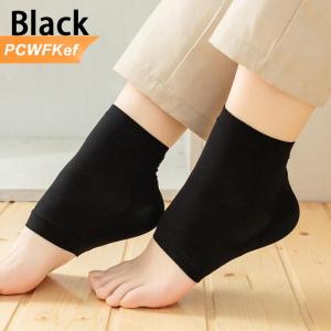 【PCWFKef】 Gel Silicone gót chân bảo vệ tay áo miếng đệm gót chân cốc plantar Fasciitis hỗ trợ chăm sóc bàn chân sửa chữa da đệm nửa sân vớ