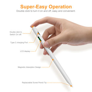 STY-030 Stylus Pen Universal IOS Android LED display for Ipad Samsung Mobile phones Tablets