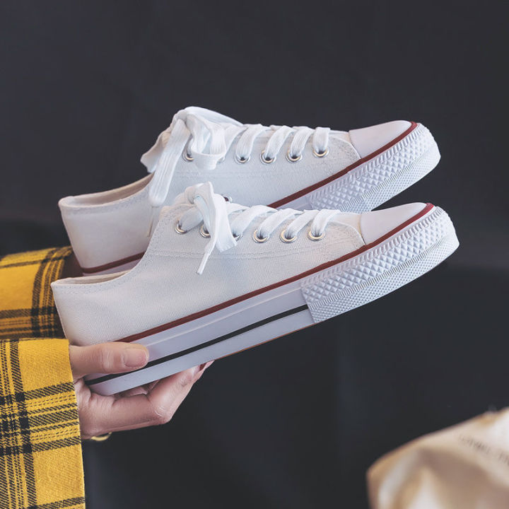 Summer Canvas Shoes Women's 2023 New Joker Shoes Classic Low-cut Boys 