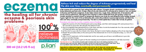 Eczema oil (World Best Chronic Eczema & Psoriasis Healer)