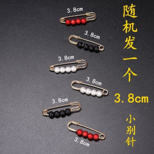 1-6PCS/Set Waistband Pin Accessories Fashion Brooches & Pins Good Quality Pearl Crystal Gold brooches for Waist Tighting Clap Anti Exposed Safty
